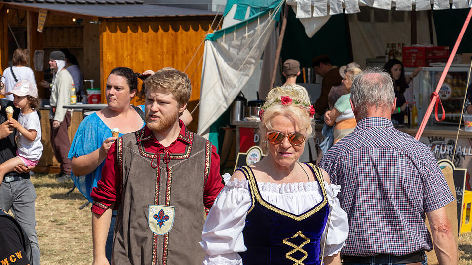 Am Samstag fand in Winzer das Burgfest statt.