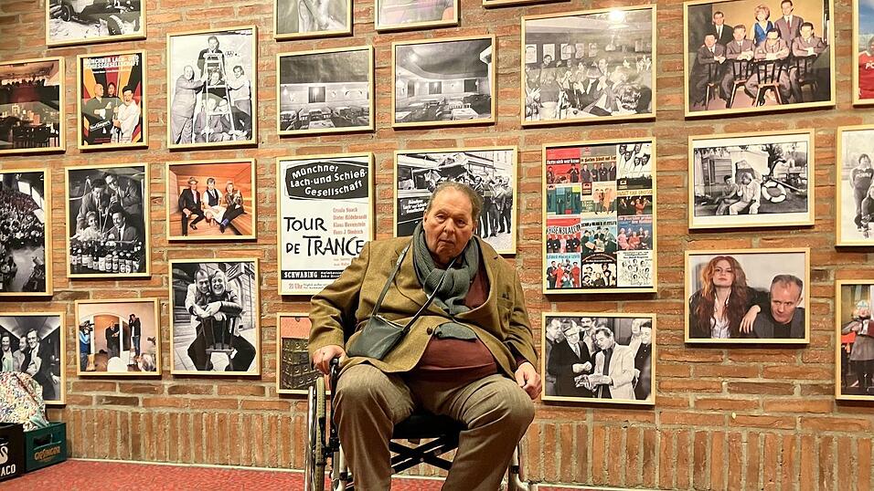 Auch Kabarettist Ottfried Fischer war zum Programm von Hader und Polt gekommen.