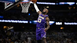 LeBron James hat nun die meisten Spiele in der NBA-Geschichte absolviert.