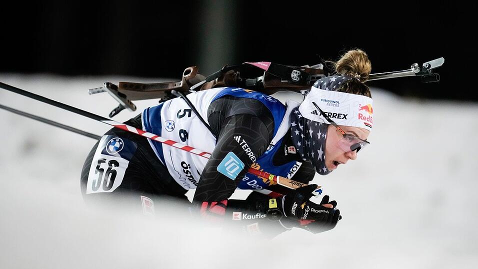 Biathletin Selina Grotian sieht sich gut für Olympia vorbereitet. (Archivbild) Biathletin Selina Grotian sieht sich gut für Olympia vorbereitet. (Archivbild)