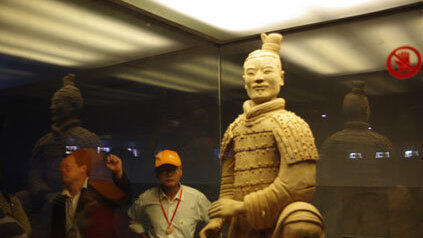 Auf dem Weg nach X'ian, der alten Kaiserstadt. Auf dem Weg nach X'ian, der alten Kaiserstadt.