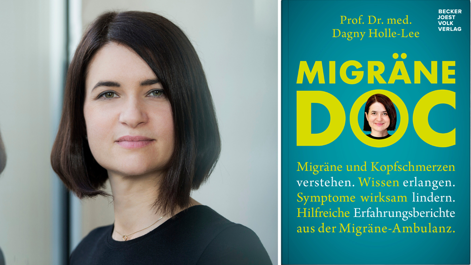 Prof. Dr. med. Dagny Holle-Lee leitet das Westdeutsche Kopfschmerz- sowie Schwindelzentrum Essen und ist Oberärztin der Klinik für Neurologie. Außerdem hat sie das Buch „Migräne Doc“ geschrieben. Prof. Dr. med. Dagny Holle-Lee leitet das Westdeutsche Kopfschmerz- sowie Schwindelzentrum Essen und ist Oberärztin der Klinik für Neurologie. Außerdem hat sie das Buch „Migräne Doc“ geschrieben.