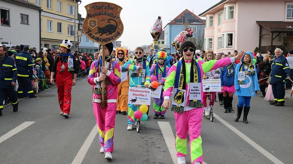 Beim Bogener Faschingsumzug war einiges geboten.
