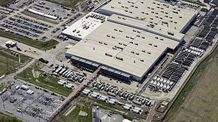 Eine Luftaufnahme des xAI-Datacenters in Memphis.