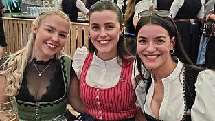 Sonne, Bier und Gute Laune: Traumstart beim Gergweiser Volksfest. Sonne, Bier und Gute Laune: Traumstart beim Gergweiser Volksfest.
