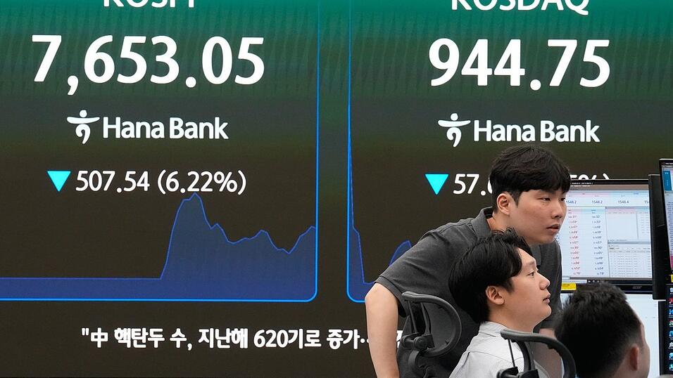 Der südkoreanische Leitindex hat am Montagmorgen deutlich nachgegeben. Der südkoreanische Leitindex hat am Montagmorgen deutlich nachgegeben.