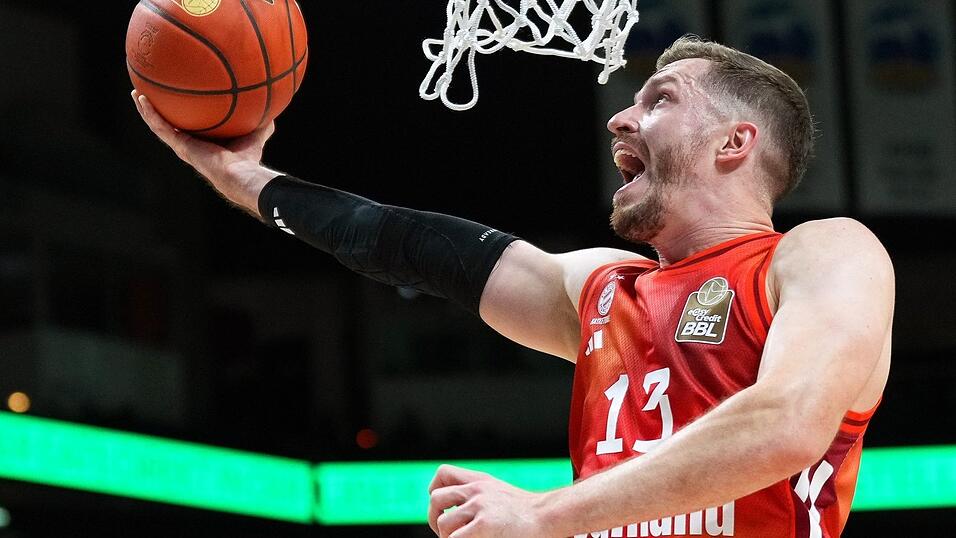 Andreas Obst und die Bayern-Basketballer wollen ins Top Four um den deutschen Basketball-Pokal. (Archivfoto)