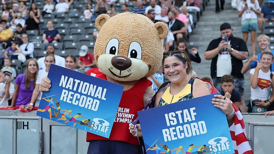 Kugelstoßerin Chase Jackson sorgte für einen der Höhepunkte beim Istaf. Kugelstoßerin Chase Jackson sorgte für einen der Höhepunkte beim Istaf.