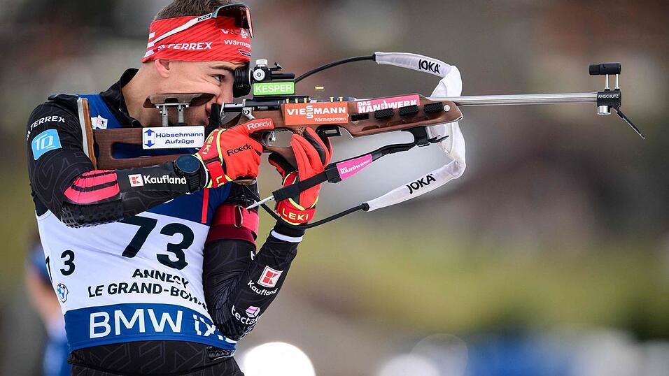 Simon Kaiser beim letzten Sprint des Jahres.