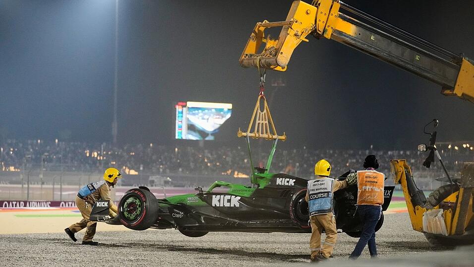 Für Nico Hülkenberg war nach einem Unfall früh Schluss.