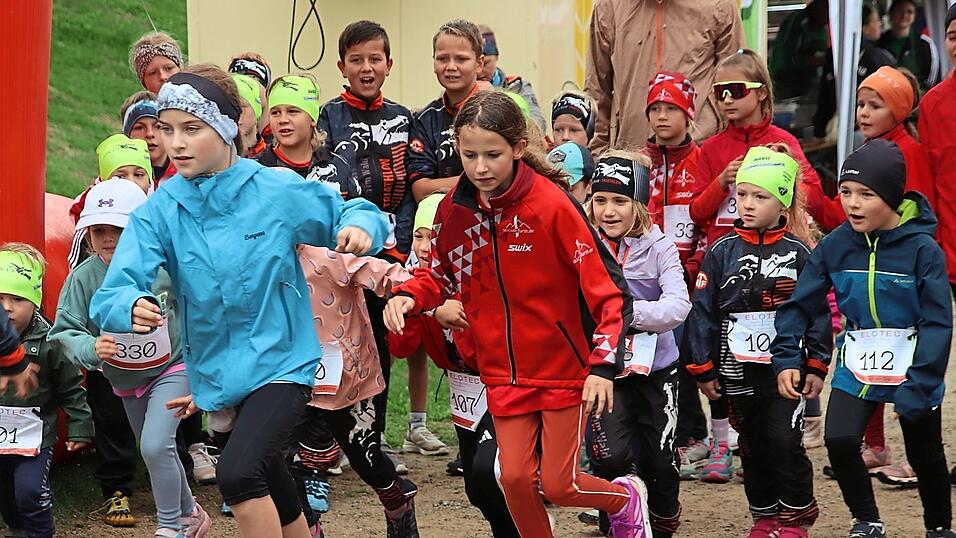 Start der J&uuml;ngsten zum Sponsorenlauf.