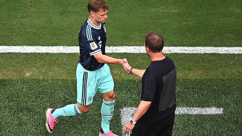 Kimmich und Nagelsmann wissen nun den Gegner.