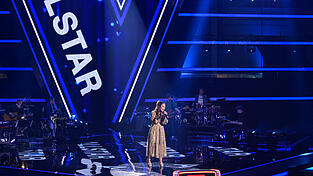 Samira Hofbauer bei ihrem Auftritt in den Blind Auditions von „The Voice of Germany“.