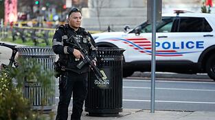 Mitten in Washington sind am Mittwochnachmittag (Ortszeit) Schüsse gefallen.