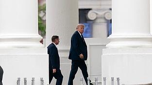 Trump hat sich zu einem m&ouml;glichen Rahmenabkommen mit dem Iran ge&auml;u&szlig;ert.