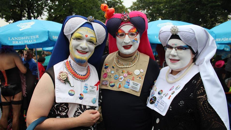 In Landshut fand am Samstag der Christopher Street Day statt.