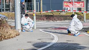Die Spurensicherung war nach dem Messerangriff im Einsatz.