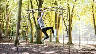 Bewegung an der frischen Luft: Der perfekte Ausgleich bei Stress.