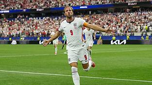 Harry Kane bejubelten einen Treffer im WM-Spiel gegen Kroatien.