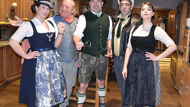 &bdquo;Kriminell gut&ldquo; inszenierte das Ensemble den aktuellen Fall.