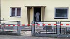 Die Spurensicherung ist in einem Haus in Landau. Die Spurensicherung ist in einem Haus in Landau.