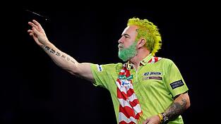 Peter Wright als Weihnachtsgrinch. Peter Wright als Weihnachtsgrinch.