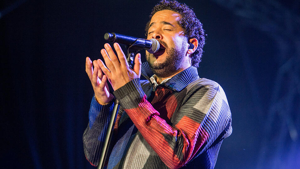 Der letzte Gig des Abends am Samstag: Adel Tawil. Foto: Mathias Adam