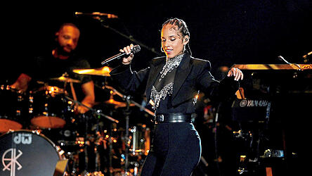 Alicia Keys am Mittwoch in der Olympiahalle