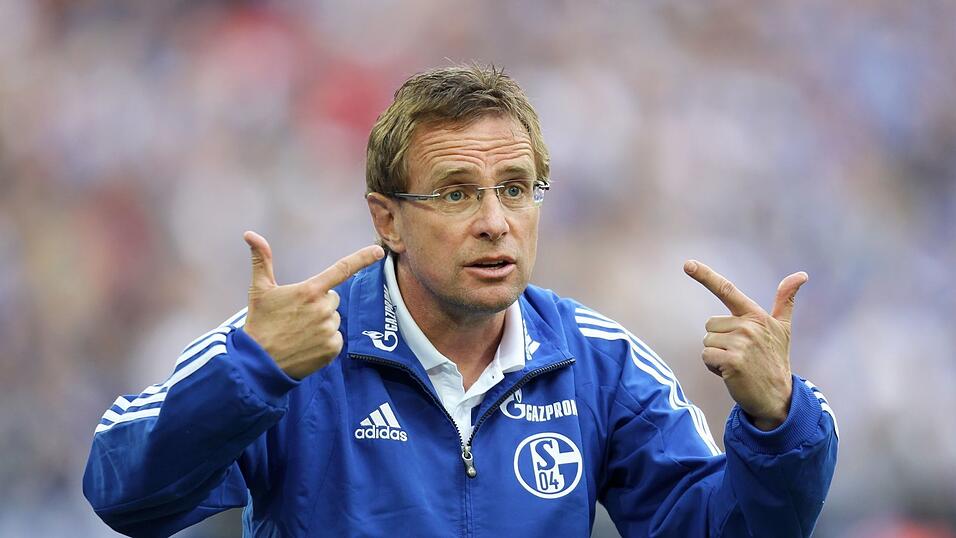 Rangnick war in der Vergangenheit Trainer vom Dortmunder Erzrivalen Schalke 04.