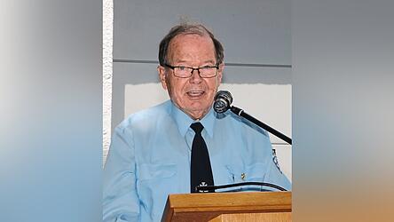 Oberst a. D. Hillrich von der Felsen hielt einen interessanten Festvortrag.