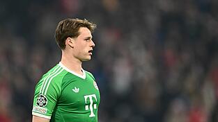 Der frühere Kölner Jonas Urbig gab sein Debüt für die Bayern in der Champions League.
