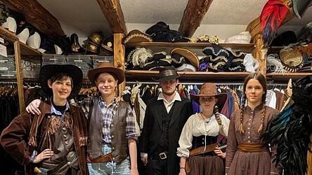 Das neue Theaterstück ist ein Western. 