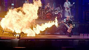 Rammstein werden an Silvester nicht in München auftreten. (Symbolbild) Rammstein werden an Silvester nicht in München auftreten. (Symbolbild)