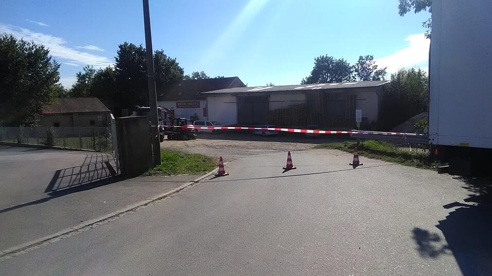 In Cham wurde eine Fliegerbombe gefunden. In Cham wurde eine Fliegerbombe gefunden.