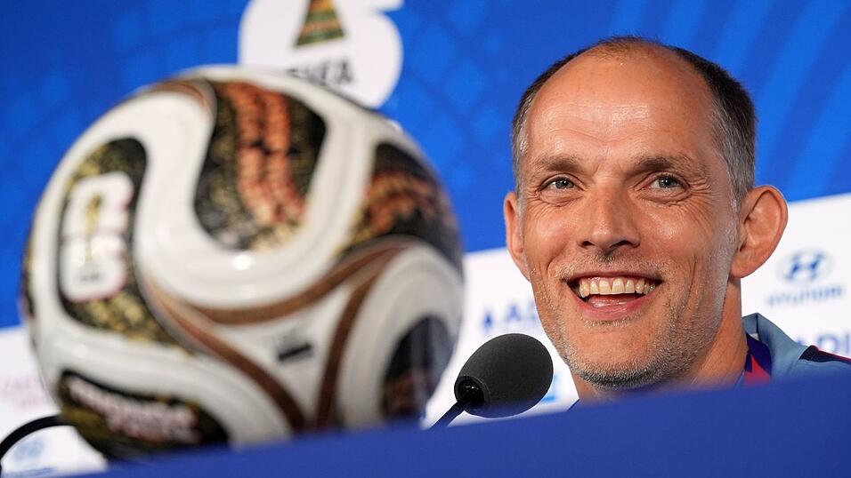 Thomas Tuchel strahlte große Vorfreude auf das WM-Halbfinale aus. Thomas Tuchel strahlte große Vorfreude auf das WM-Halbfinale aus.