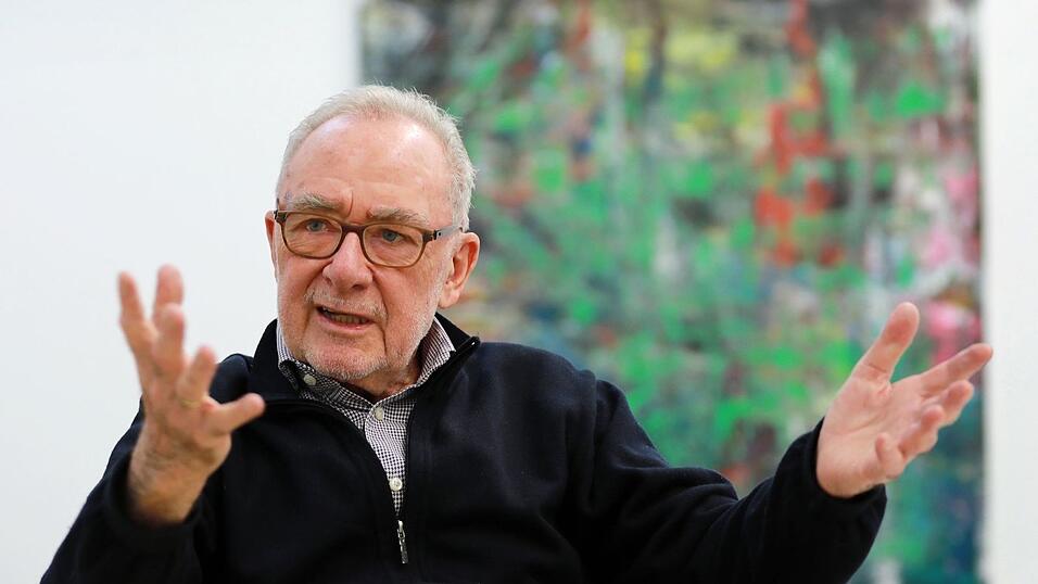Gerhard Richter führt wieder einmal das Ranking «Kunstkompass» an (Archivbild). Gerhard Richter führt wieder einmal das Ranking «Kunstkompass» an (Archivbild).