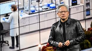 Nvidia-Chef Jensen Wang sieht Europa nicht auf der KI-Verliererstraße. Nvidia-Chef Jensen Wang sieht Europa nicht auf der KI-Verliererstraße.
