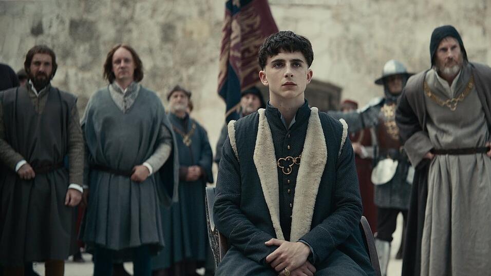 Timothee Chalamet in 'The King'