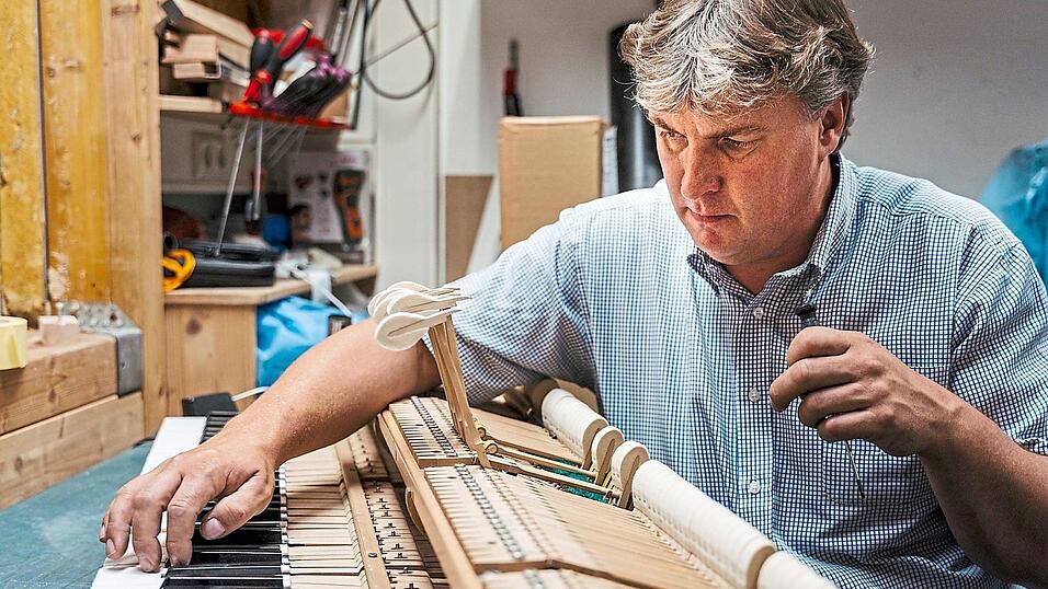 'Ich bin nie Musiker geworden': F&uuml;r Stefan Werner z&auml;hlt die Liebe zum Handwerk.