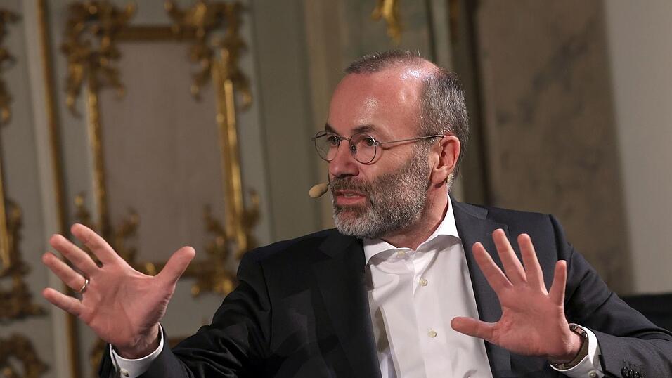 Manfred Weber grenzt sich erneut gegen die AfD ab.