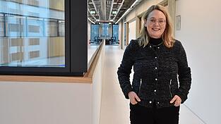 Doris Zellner leitet den Campus im zweiten Obergeschoss des Trainingszentrums der Firma Wolf.