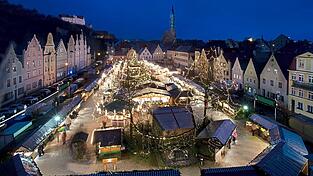 Ruhig, unaufgeregt: Die Freyung als Standort zur Adventszeit ist vielen Landshutern in guter Erinnerung geblieben.