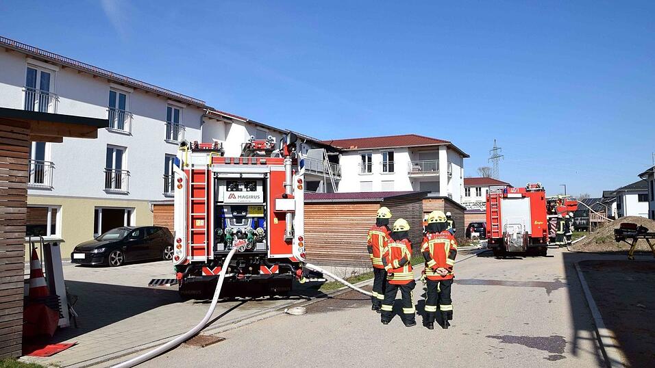 Bei dem Einsatz waren mehrere Feuerwehren vor Ort.