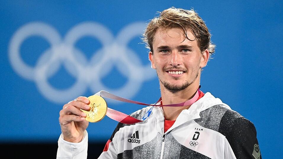 Das Olympiagold 2021 bleibt Zverev f&uuml;r immer. (Archivbild)