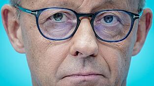 Will nicht aufgeben: Kanzler Friedrich Merz. Will nicht aufgeben: Kanzler Friedrich Merz.