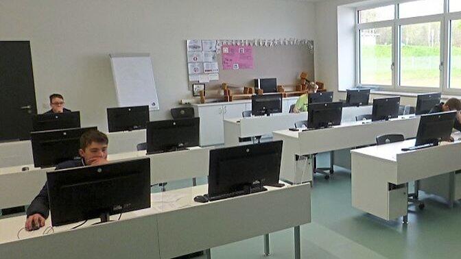 Auch im Fach Informatik konnten die Sch&uuml;ler ihr K&ouml;nnen zeigen.