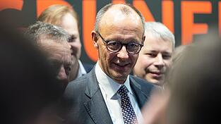 CDU-Kanzlerkandidat Friedrich Merz hat auf der Gr&uuml;nen Woche in Berlin viele Versprechungen in Richtung der Landwirtschaft gemacht.