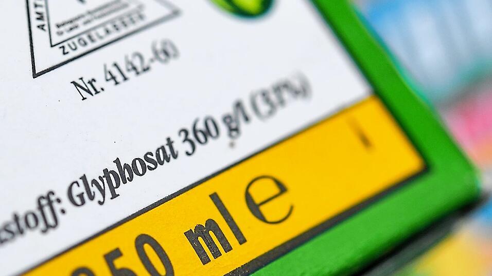 Glyphosat stört den Wuchs von Wildkräutern.