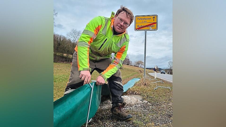 Lorenz Scheidl hat 700 Meter Kr&ouml;tenzaun.