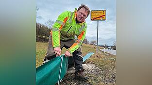 Lorenz Scheidl hat 700 Meter Kr&ouml;tenzaun.